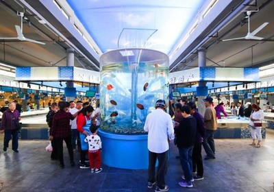 美丽城镇进行时|鄞州咸祥花1300万打造的“网红菜场”重装开业了